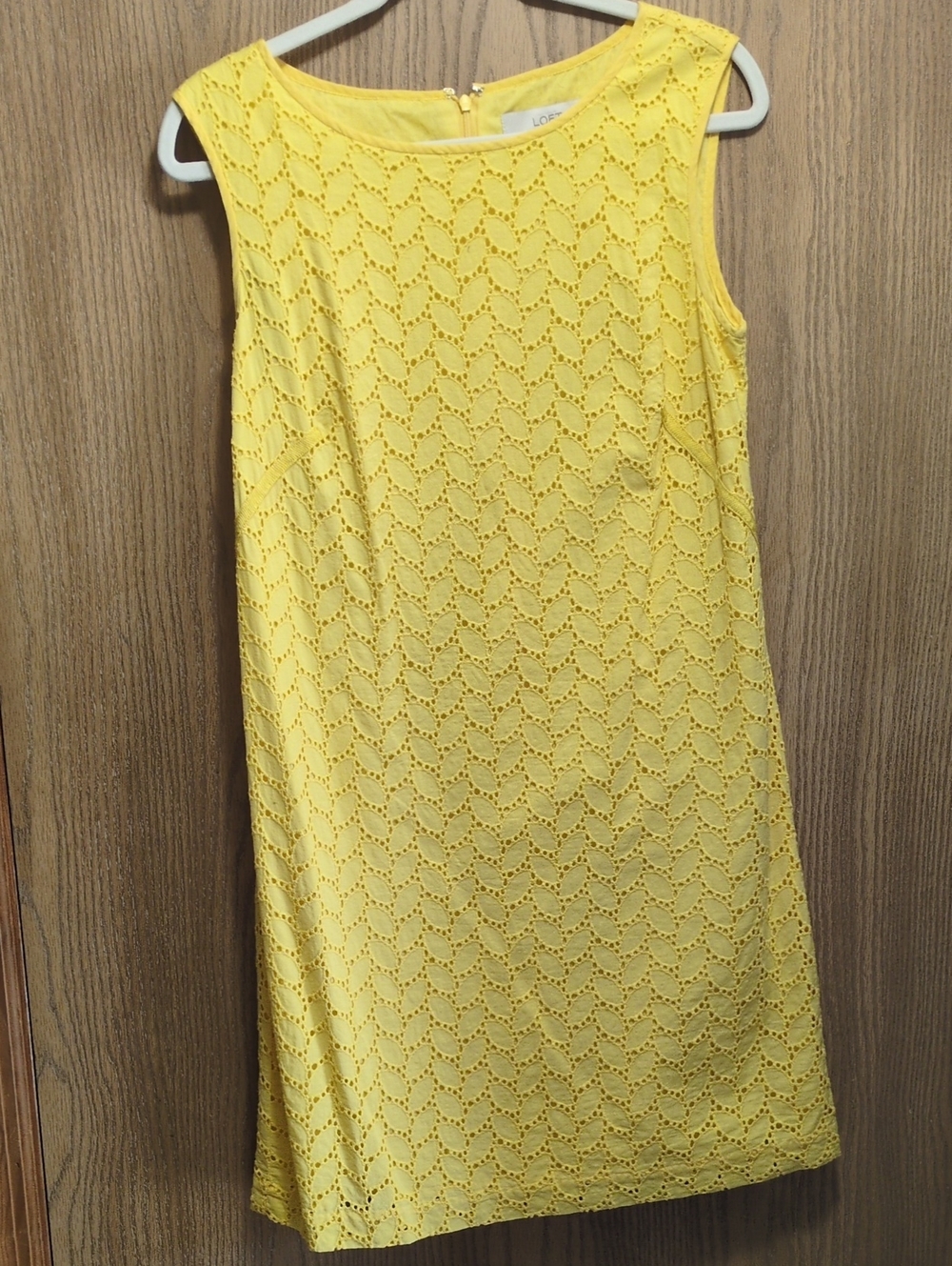 LOFT Bright Yellow Dress